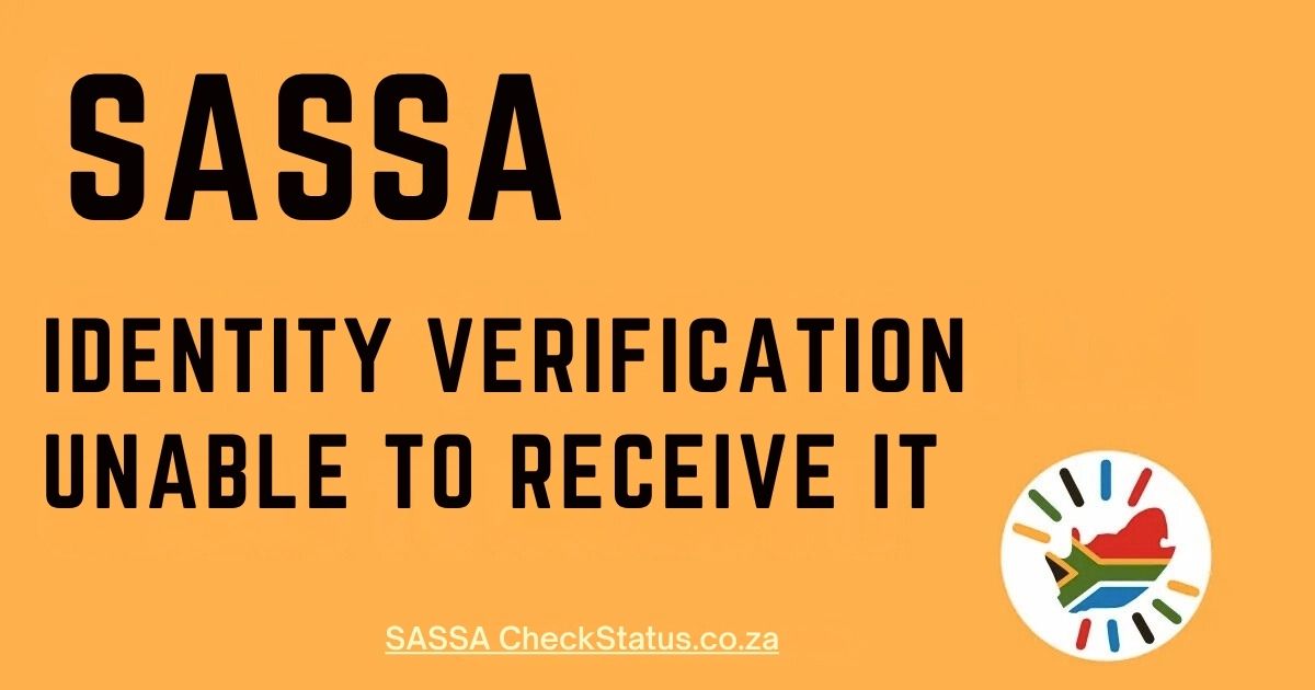 SASSA ID Verification Link