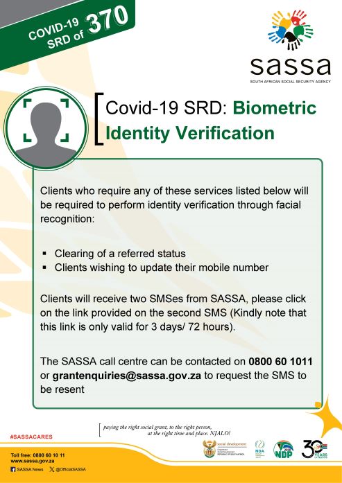 SASSA-facial-recognition